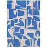 Image de Tapis salon et chambre tissé plat BELL FLOWER 280 x 390 cm