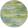 Image de Tapis salon et chambre tissé plat SKITTER 240 x 240 cm