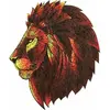 Image de Eureka puzzle en bois Lion multicolore