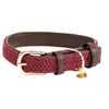 Image de Collier pour chien en nylon tressé Kentucky Rouge M/L 42517-17-58