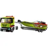 Image de Lego City 60254 Transport du bateau de course