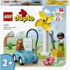 Image de Lego L'éolienne et la voiture électrique - Duplo