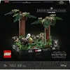 Image de LEGO Star Wars 75353 Diorama de la course-poursuite en speeder sur Endor