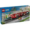 Image de LEGO City 60423 Le tramway et la station du centre-ville
