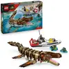 Image de Lego Le bateau en mission et le mosasaure