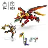 Image de LEGO NINJAGO 71868 - Robot dragon transformable 2-en-1 Braséra