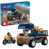 Image de LEGO CITY Transporteur de Motos 60491 - Kit de Construction pour Enfants à Partir de 4 Ans
