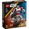 Image de 75448 Mech Clone Shock Trooper articulé rouge et blanc