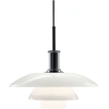 Image de Louis Poulsen Suspension en verre PH 4½-4 chrome - 5741086430