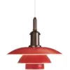 Image de Louis Poulsen Suspension PH 3½-3 rouge - 5741094820