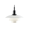 Image de Louis Poulsen Suspension en verre PH 3½-3 noir - 5741099265