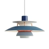 Image de Louis Poulsen PH 5 mini suspension teintes de bleu - 5741095120