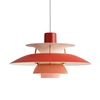 Image de Louis Poulsen PH 5 mini suspension teintes de rouge - 5741095104