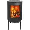Image de Aduro 23 Poêle à bois indépendant 3-9 kW verre incurvé noir mat