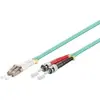 Image de Microconnect LC/UPC-ST/UPC 2M OM3 Aqua