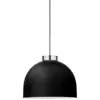 Image de Suspension ronde L verre et noir Luceo - Aytm