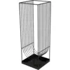 Image de Porte-parapluies en acier inoxydable noir 56 cm Curva - AYTM