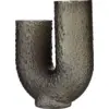 Image de Vase en verre noir 40 cm Arura - AYTM