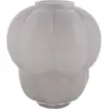 Image de Vase en verre rose pâle 26x28cm Uva - AYTM