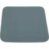 Image de Coussin de siège pour tabouret bleu bouclé 27,5x32x2,5cm Curva - AYTM