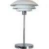 Image de Lampe de table en métal blanche 50 x 31 cm - Dyberg Larsen