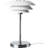 Image de Lampe de table en métal blanche 30 x 20 cm Nyhed - Dyberg Larsen