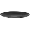 Image de Assiette en porcelaine noire 15 cm Flow