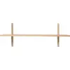 Image de Étagère chêne naturel et laiton S/W Sector - Ferm Living