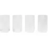 Image de 4 verres style verrine Ripple - Ferm Living