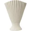 Image de Vase en grès blanc cassé Fountain - Ferm living