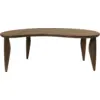 Image de Table basse en noyer 120 cm Feve - Ferm Living