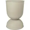 Image de Cache-pot beige Hourglass S - Ferm Living