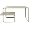 Image de Table basse en acier beige 60 x 80 cm Level - Ferm Living