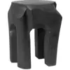 Image de Tabouret en teck noir 40 x 32 cm Root - Ferm Living