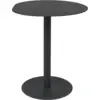 Image de Table haute en acier noir 72 x 76 cm Pond - Ferm Living