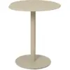 Image de Table de bistro ronde en acier cachemire 64x72cm Pond - Ferm living