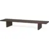 Image de Table de présentation en chêne foncé 138cm Kona - Ferm living