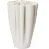 Image de Vase organique en grès blanc 17 x 26 cm Dedali - Ferm living