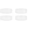 Image de Set de 4 Bols de service en verre givré Ripple - Ferm Living