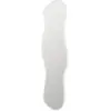 Image de Miroir organique bordure chrome foncé 40x164,8cm Pond - Ferm Living
