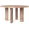 Image de Table basse en marbre rose 67x35cm Taula - Ferm Living
