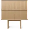 Image de Commode en chêne naturel 100x109cm Stilt - Ferm Living