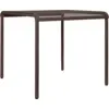 Image de Table en fer chocolat 80x74cm Dapple - Ferm living