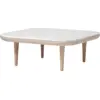Image de Table basse en marbre blanc Fly SC4 - &tradition