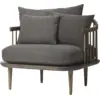 Image de Fauteuil gris Fly SC1 - &tradition