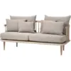 Image de Canapé 2 places beige SC2 Fly - &tradition