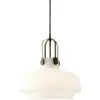 Image de Suspension en verre opale blanc Copenhagen SC7 - &tradition