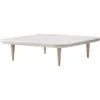 Image de Table basse en marbre blanc Fly SC11 - &tradition