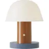 Image de Lampe à poser nomade rust 22 x 18 cm Setago - &tradition