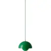 Image de Suspension en métal vert 23 x 16 cm Flowerpot VP1 - &tradition